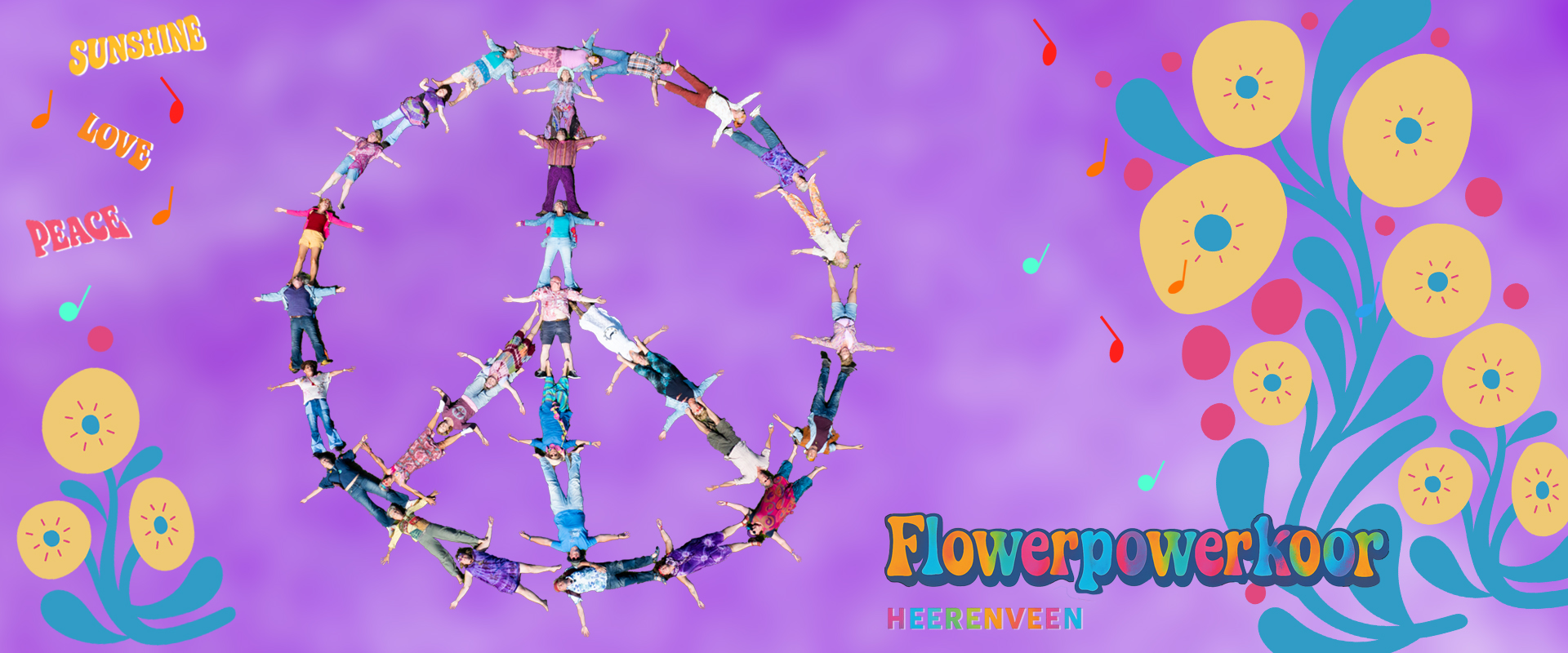 Het Flowerpowerkoor Heerenveen