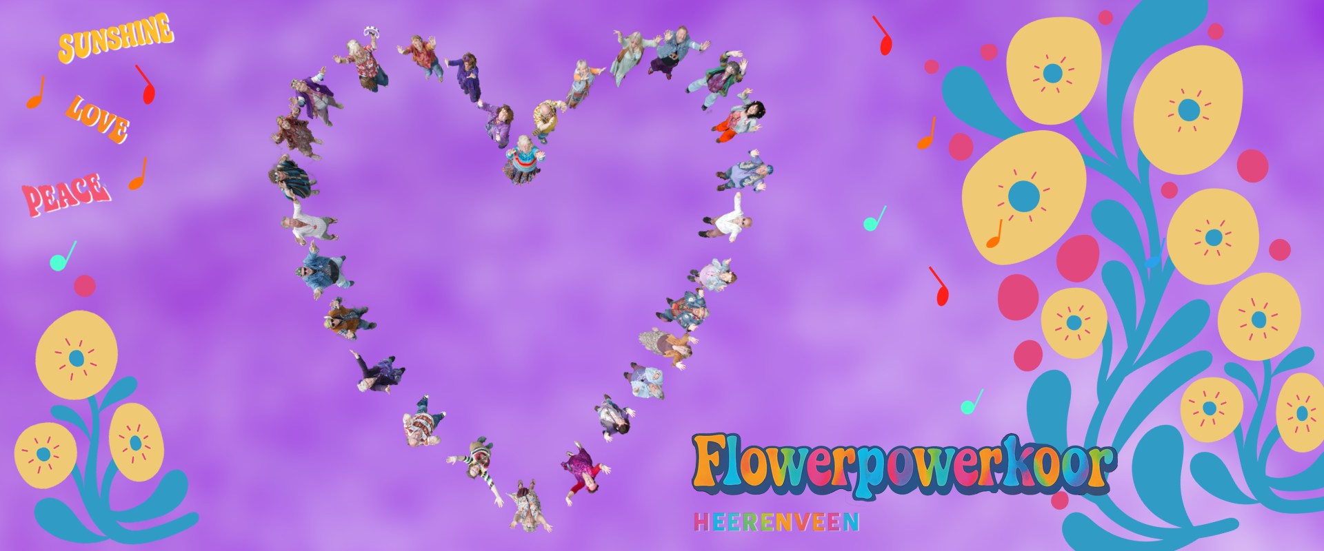 Het Flowerpowerkoor Heerenveen